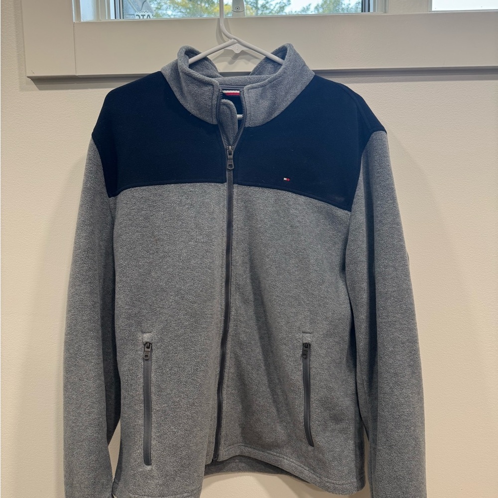 Tommy Hilfiger Gray and Black Jacket